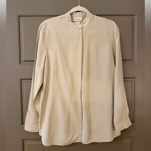 Beige Button Down Shirt